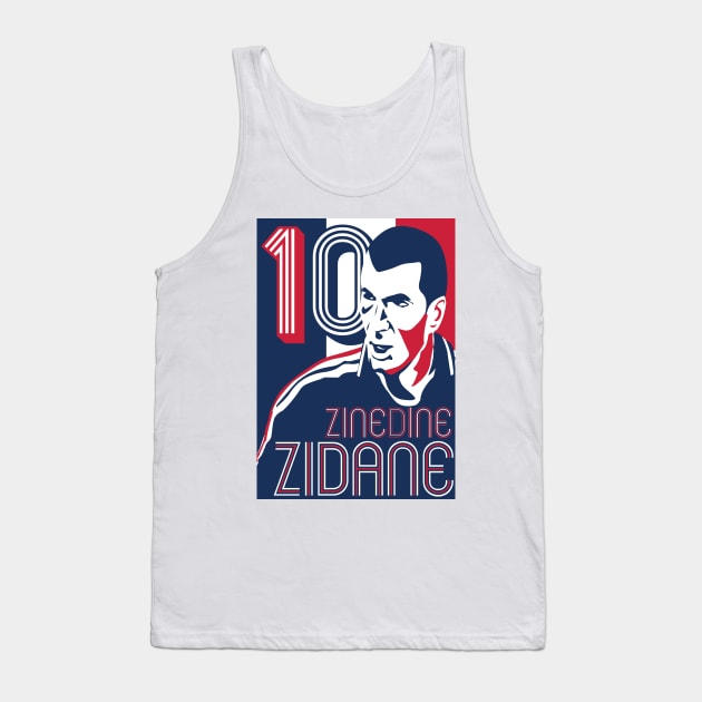 Zidane Tank Top by johnsalonika84